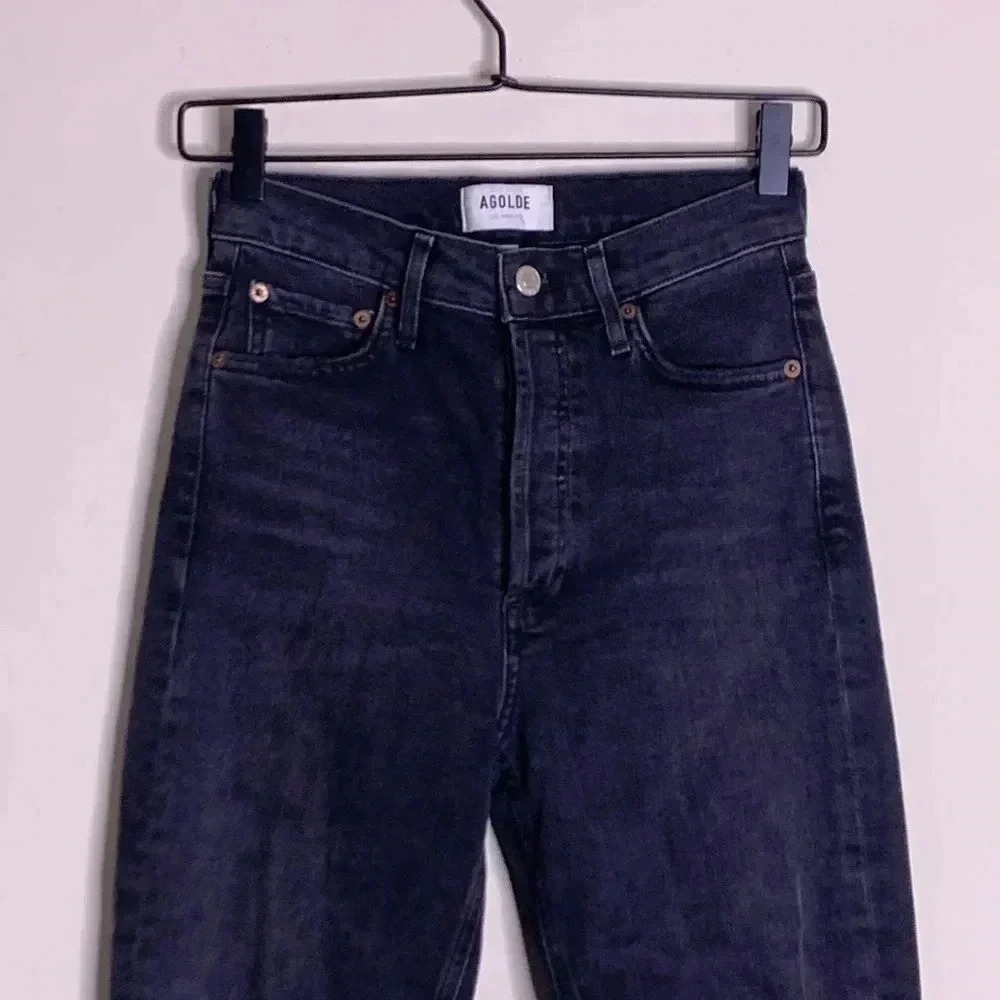 AGOLDE Nico High-Rise Skinny Jeans Size 24 - Picture 3 of 7